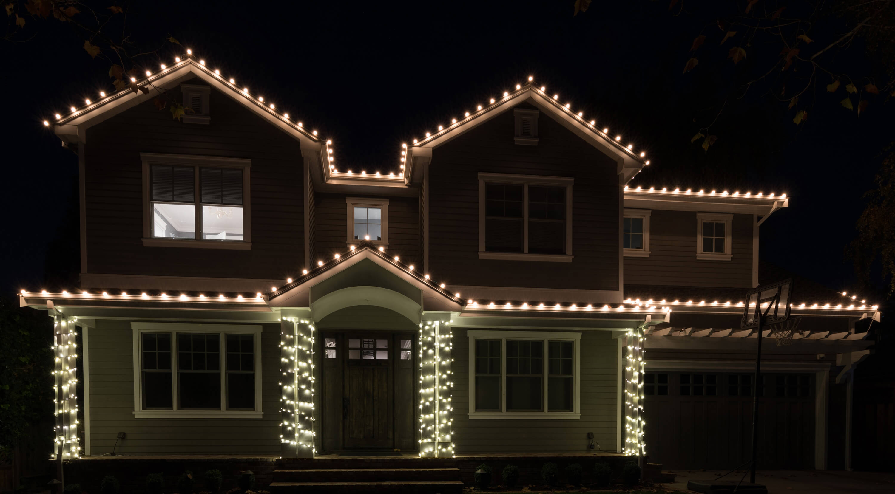 Christmas lights installation in Waterloo